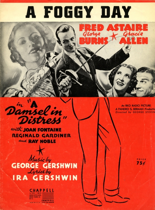 Fred Astaire, A Damsel in Distress, Film soundtracks,George Gershwin, Ira Gershwin