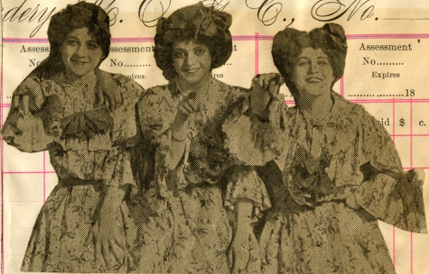 Three vaudeville actresses – The American Vaudeville Archive — Special ...