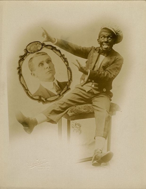 Vaudeville Actor In Blackface Faces The Mirror – The American 